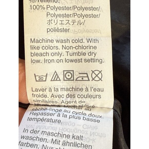 J Crew Womens Puffer Jacket~Size XS Petite~Black Midthigh Zip Pockets L11 36 - Picture 14 of 14